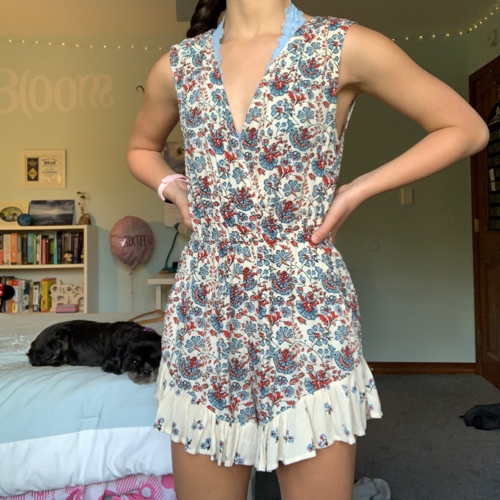 BILLABONG FLORAL ROMPER